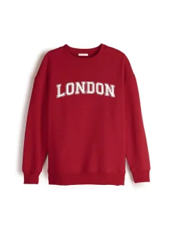 GATE Bluza z nadrukiem| Swetry I Bluzy·Bluzy