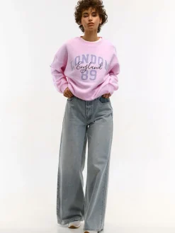 GATE Bluza z nadrukiem| Swetry I Bluzy·Bluzy