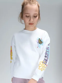 GATE Bluza z nadrukiem|Dzieci Dziewczynki·Bluzki