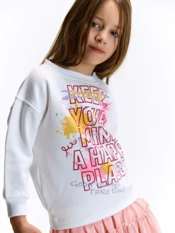 GATE Bluza z nadrukiem|Dzieci Dziewczynki·Bluzki