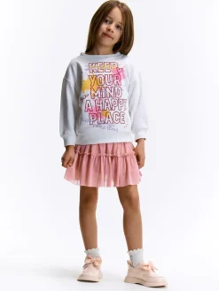 GATE Bluza z nadrukiem|Dzieci Dziewczynki·Bluzki