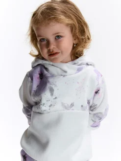 GATE Bluza z nadrukiem kwiatowym|Dzieci Dziewczynki·Bluzki