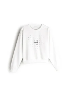 GATE Bluza z napisem| Swetry I Bluzy·Bluzy