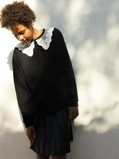 GATE Bluza z ozdobnym kołnierzem|Dzieci Dziewczynki·Bluzki