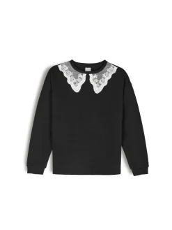 GATE Bluza z ozdobnym kołnierzem|Dzieci Dziewczynki·Bluzki