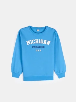 GATE Bluza z ozdobnym prążkiem|Dzieci Chłopcy·Bluzki