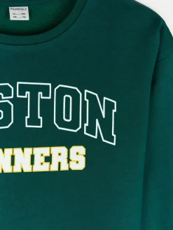 GATE Bluza z ozdobnym prążkiem|Dzieci Chłopcy·Bluzki