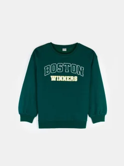 GATE Bluza z ozdobnym prążkiem|Dzieci Chłopcy·Bluzki