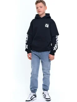 GATE Bluza z ozdobnym prążkiem|Dzieci Chłopcy·Bluzki