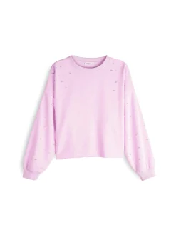 GATE Bluza z perłami| Swetry I Bluzy·Bluzy