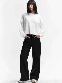 GATE Bluza z perłami| Swetry I Bluzy·Bluzy