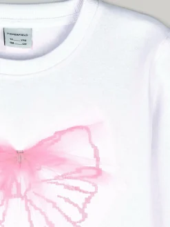 GATE Bluza z tiulową kokardką|Dzieci Dziewczynki·Bluzki