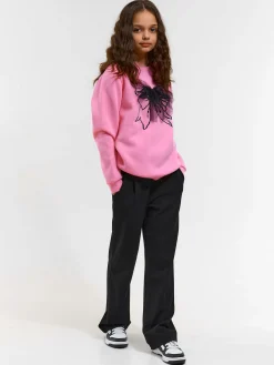 GATE Bluza z tiulową kokardką|Dzieci Dziewczynki·Bluzki