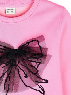 GATE Bluza z tiulową kokardką|Dzieci Dziewczynki·Bluzki