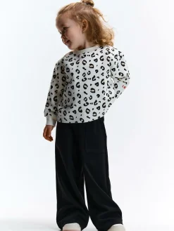 GATE Bluza z wzorem w panterkę|Dzieci Dziewczynki·Bluzki