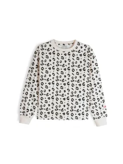 GATE Bluza z wzorem w panterkę|Dzieci Dziewczynki·Bluzki