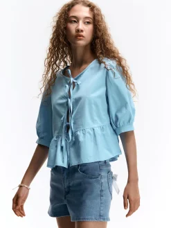 GATE Bluzka bawełniana| Koszulki I Topy·Bluzki