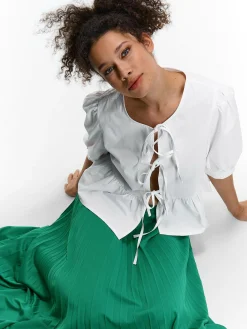 GATE Bluzka bawełniana| Koszulki I Topy·Bluzki