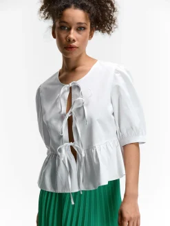 GATE Bluzka bawełniana| Koszulki I Topy·Bluzki