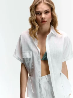 GATE Bluzka bawełniana| Koszulki I Topy·Bluzki