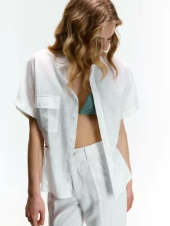 GATE Bluzka bawełniana| Koszulki I Topy·Bluzki