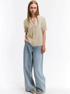 GATE Bluzka bawełniana| Koszulki I Topy·Bluzki