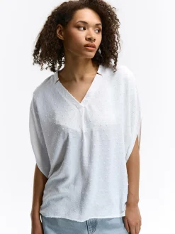 GATE Bluzka damska o luźnym kroju| Koszulki I Topy·Topy|Koszulki I Topy·Bluzki