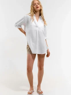 GATE Bluzka o luźnym fasonie| Koszulki I Topy·Bluzki