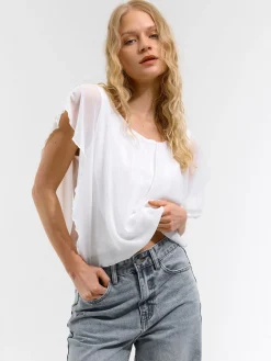 GATE Bluzka o luźnym kroju| Koszulki I Topy·Topy|Koszulki I Topy·Bluzki