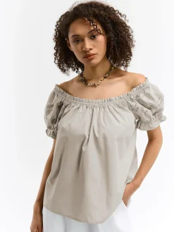 GATE Bluzka o luźnym kroju| Koszulki I Topy·Topy|Koszulki I Topy·Bluzki