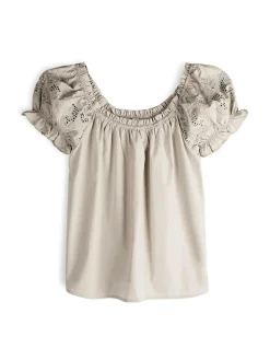 GATE Bluzka o luźnym kroju| Koszulki I Topy·Topy|Koszulki I Topy·Bluzki