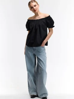 GATE Bluzka o luźnym kroju| Koszulki I Topy·Topy|Koszulki I Topy·Bluzki