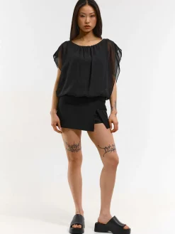 GATE Bluzka o luźnym kroju| Koszulki I Topy·Topy|Koszulki I Topy·Bluzki