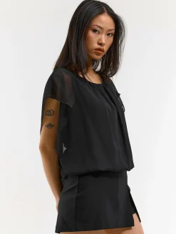 GATE Bluzka o luźnym kroju| Koszulki I Topy·Topy|Koszulki I Topy·Bluzki