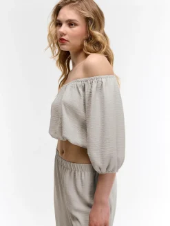 GATE Bluzka typu crop top| Koszulki I Topy·Topy|Koszulki I Topy·Crop Top ☀️