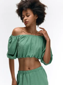 GATE Bluzka typu crop top| Koszulki I Topy·Topy|Koszulki I Topy·Crop Top ☀️