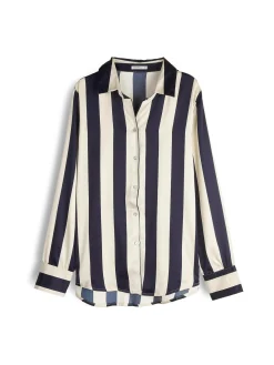 GATE Bluzka w prążki| Koszulki I Topy·Bluzki