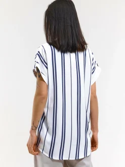 GATE Bluzka w prążki| Koszulki I Topy·Bluzki