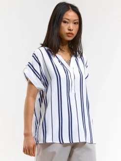 GATE Bluzka w prążki| Koszulki I Topy·Bluzki