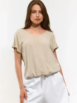 GATE Bluzka z detalem na plecach| Koszulki I Topy·Topy|Koszulki I Topy·Bluzki