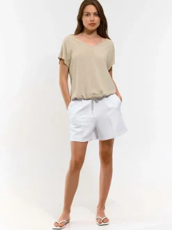 GATE Bluzka z detalem na plecach| Koszulki I Topy·Topy|Koszulki I Topy·Bluzki