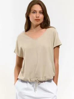 GATE Bluzka z detalem na plecach| Koszulki I Topy·Topy|Koszulki I Topy·Bluzki