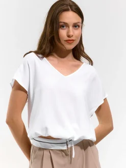 GATE Bluzka z detalem na plecach| Koszulki I Topy·Topy|Koszulki I Topy·Bluzki