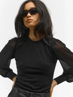 GATE Bluzka z długim rękawem| Koszulki I Topy·Topy