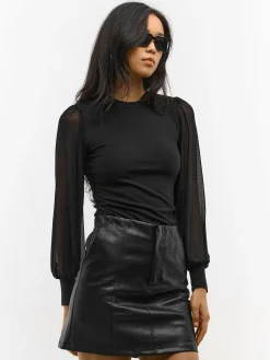 GATE Bluzka z długim rękawem| Koszulki I Topy·Topy