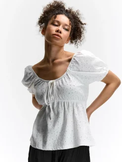 GATE Bluzka z elastyczną talią| Koszulki I Topy·Topy|Koszulki I Topy·Bluzki