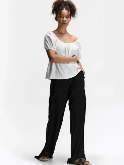 GATE Bluzka z elastyczną talią| Koszulki I Topy·Topy|Koszulki I Topy·Bluzki