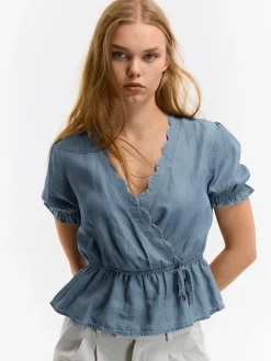 GATE Bluzka z elastyczną talią| Koszulki I Topy·Topy|Koszulki I Topy·Bluzki