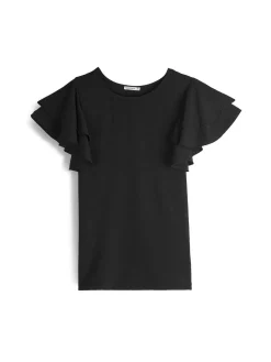 GATE Bluzka z falbanami| Koszulki I Topy·Topy