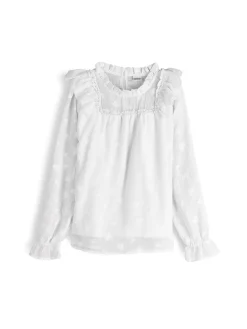 GATE Bluzka z falbanami|Dzieci Dziewczynki·Bluzki I Koszule